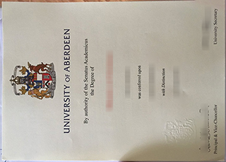 University of Aberdeen degree