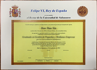 University of Salamanca degree