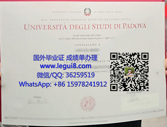 University of Padua degree