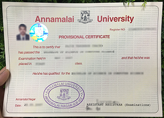 Annamalai University degree