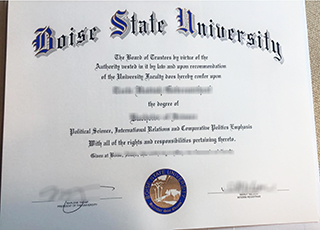 Boise State University degree