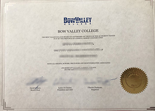 Bow Valley College certificate