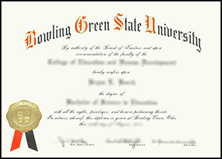 Bowling Green State University fake diploma