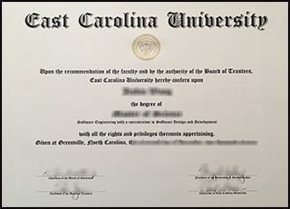 East Carolina University degree