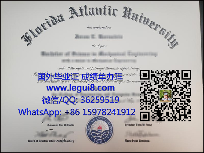 Florida Atlantic University degree