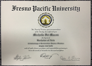 Fresno Pacific University degree