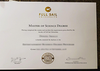 Full Sail University degree