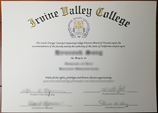 Irvine Valley college degree