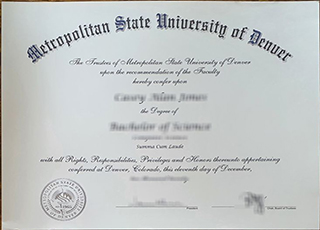 MSU Denver degree