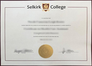 Selkirk College diploma