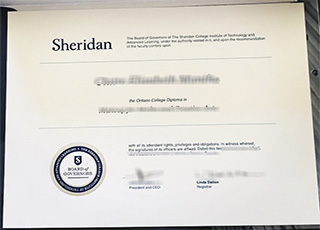 Sheridan College diploma