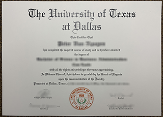 University of Texas at Dallas degree