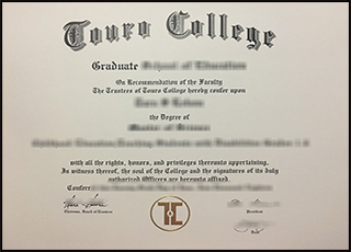 Touro College diploma