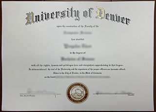 University of Denver degree