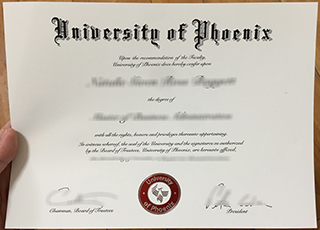 University of Phoenix diploma