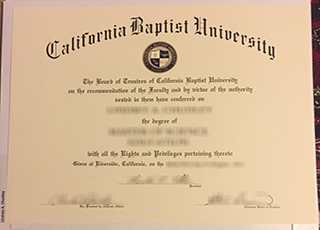 California Baptist University degree