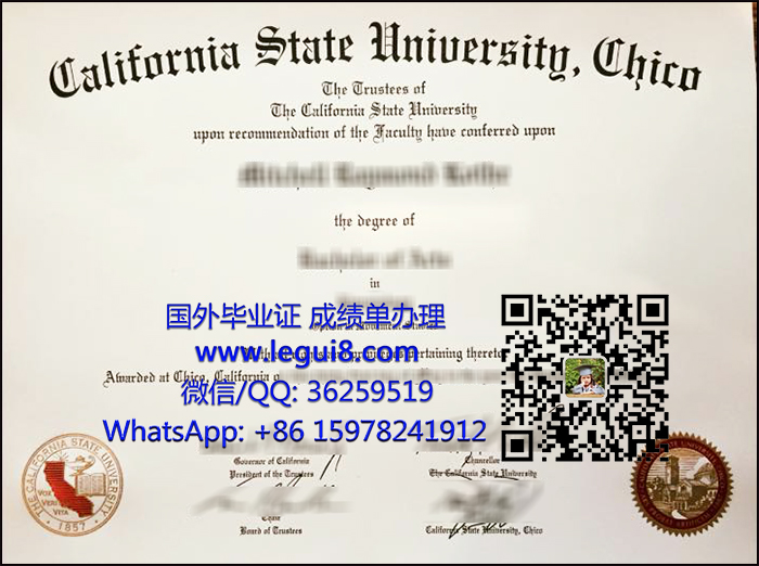 California State University Chico diploma