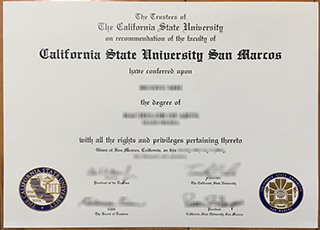 California State University San Marcos degree