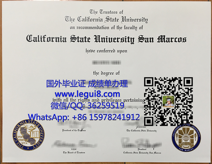 California State University San Marcos degree