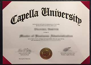 Capella University diploma