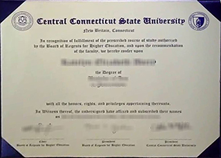 Central Connecticut State University diploma