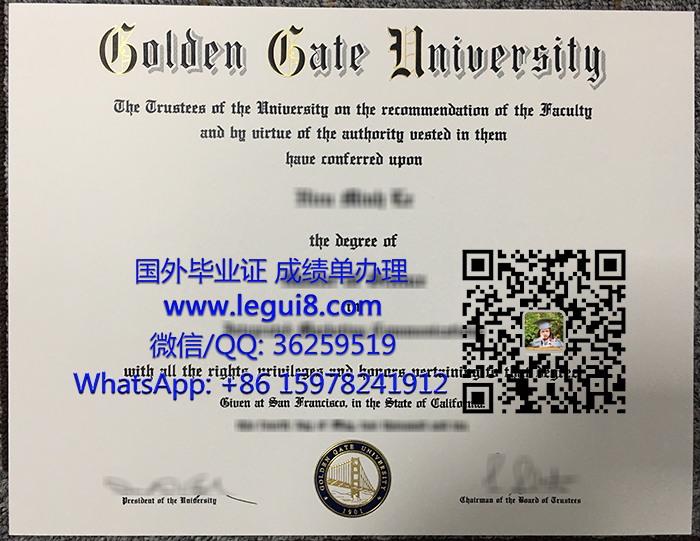 Golden Gate University degree