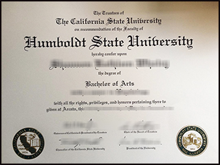 Humboldt State University fake diploma