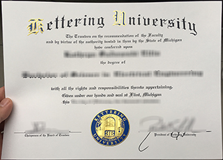 Kettering University diploma