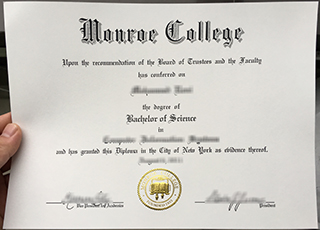 Monroe College degree