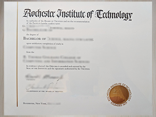 Rochester Institute of Technology diploma