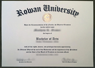 Rowan University degree