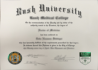 Rush University diploma