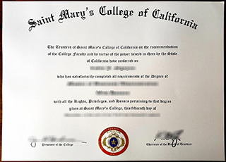 Saint Mary's College of California degree