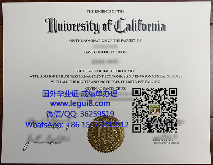 University of California Santa Cruz degree