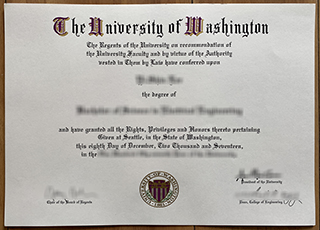 University of Washington degree