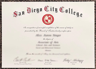 San Diego City College degree