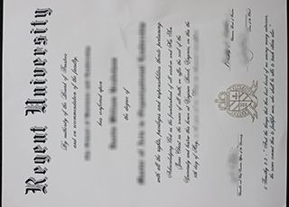 Regent University diploma