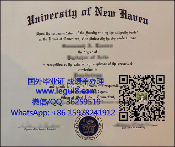 University of New Haven diploma