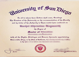 University of San Diego degree