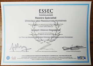 ESSEC Business School diploma