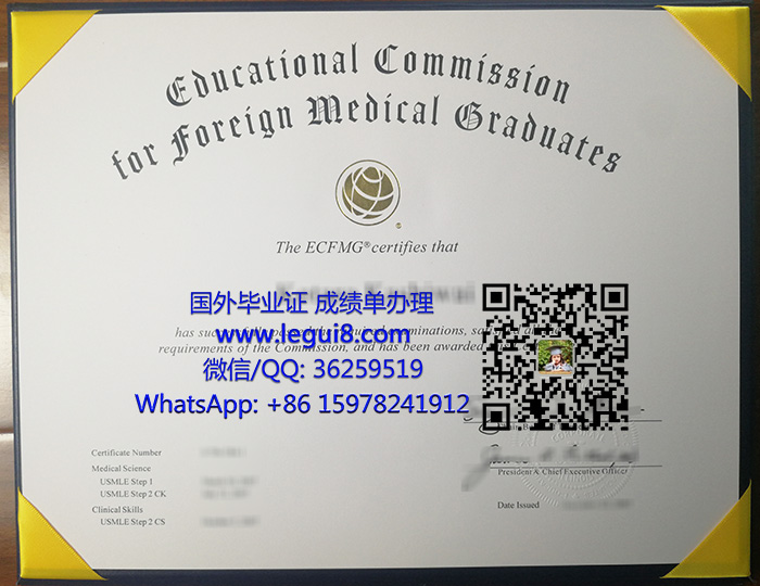 ECFMG certificate