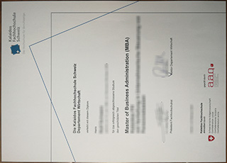 Kalaidos Fachhochschule Schweiz diploma