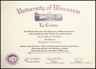 UW-La Crosse diploma