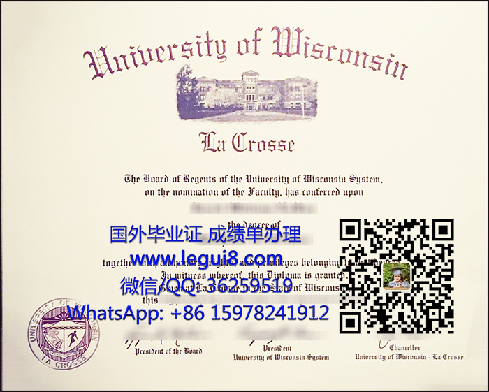 UW-La Crosse diploma