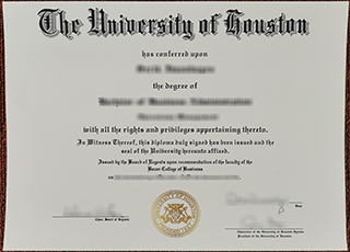 University of Houston degree