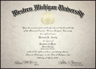 Western Michigan University diploma