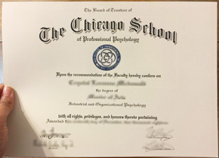 The Chicago School of Professional Psychology diploma