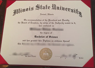 Illinois State University diploma