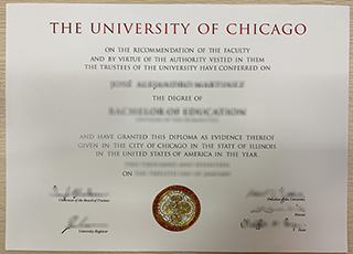 University of Chicago diploma