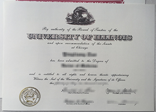 University of Illinois Chicago diploma